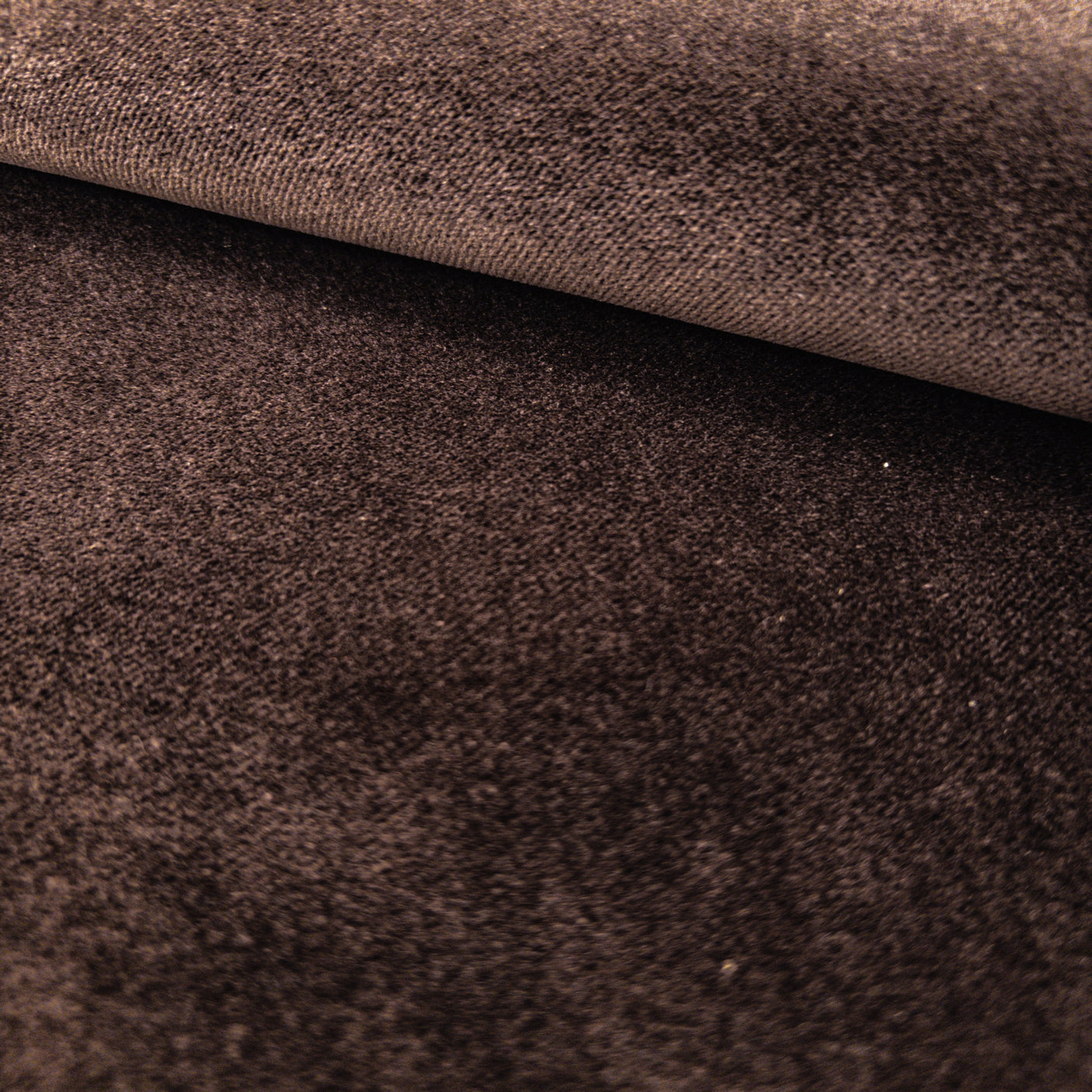 Bexley Velvet Fabric, Walnut