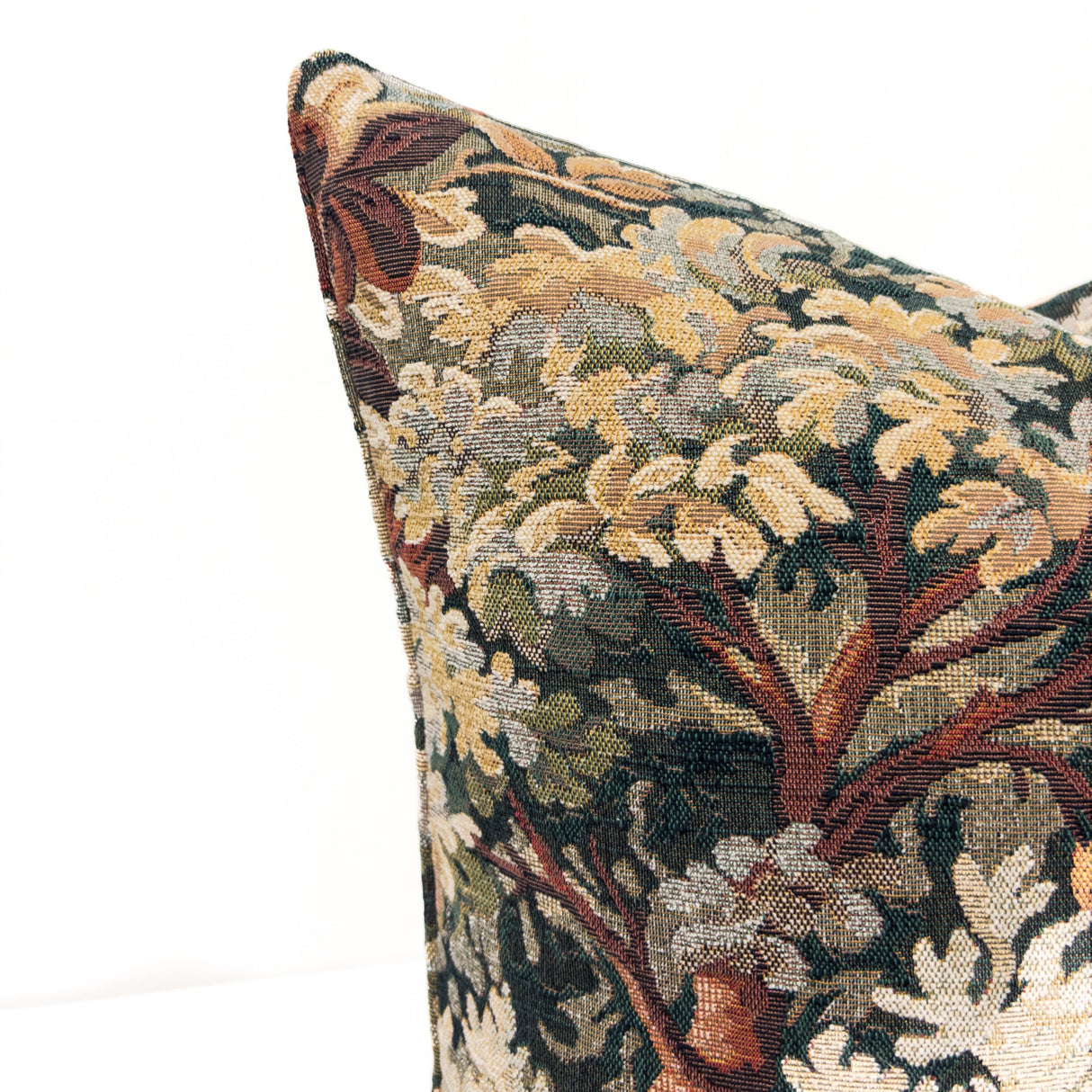 Ulli Tapestry Pillow Cover, Woodrose