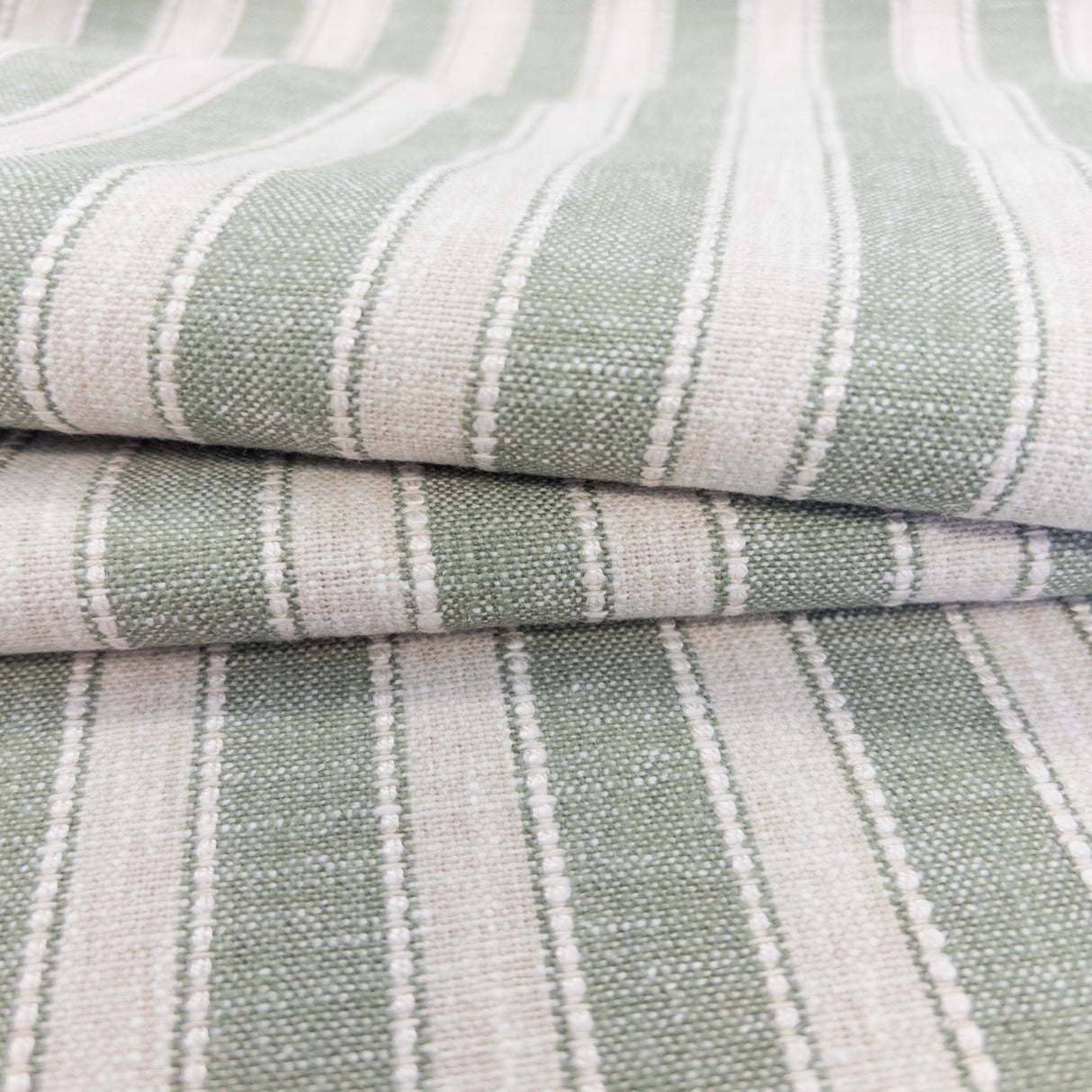 Marla Stripe Fabric, Avocado