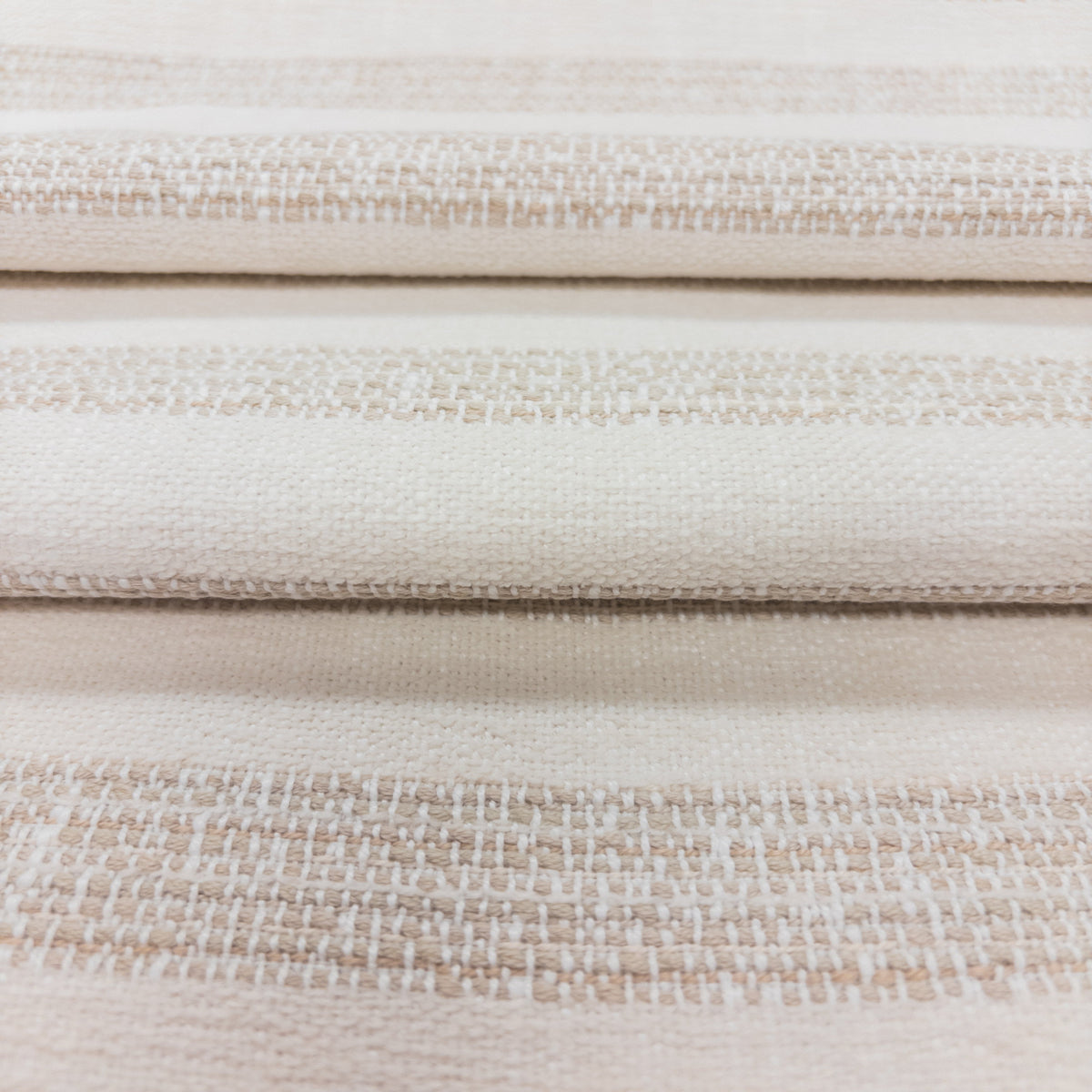 Kinsley Stripe Upholstery Fabric, Twine