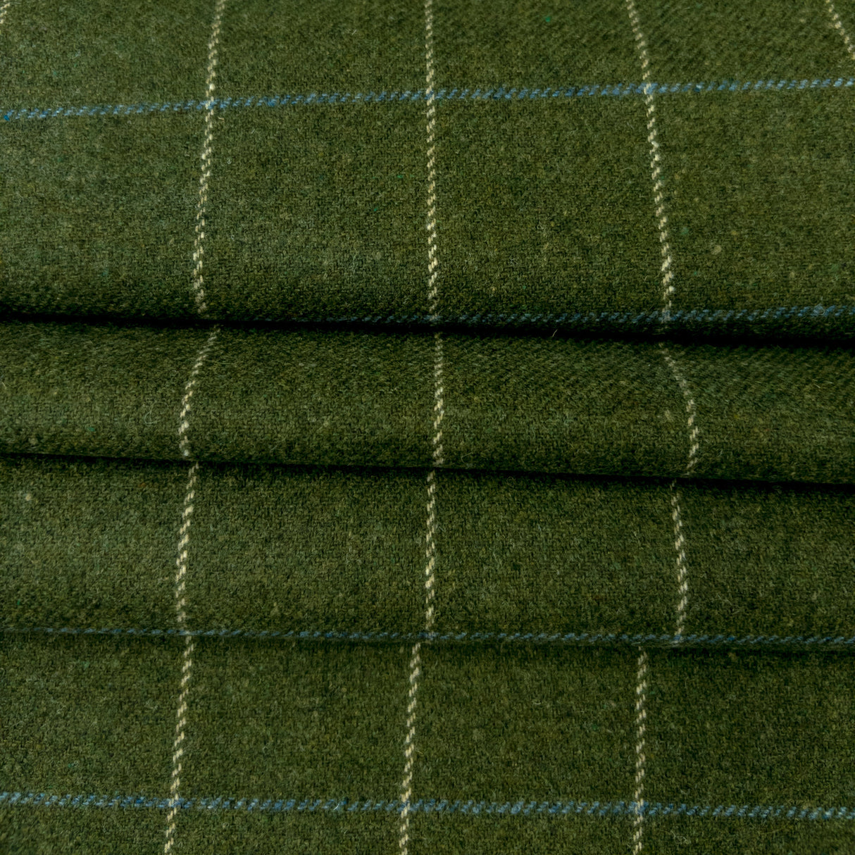 Miller Check Fabric, Moss HomeStyle Fabrics