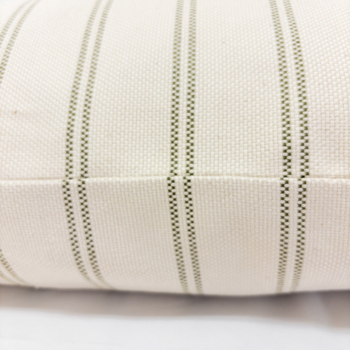 Hollyn Stripe Pillow Cover, Moss