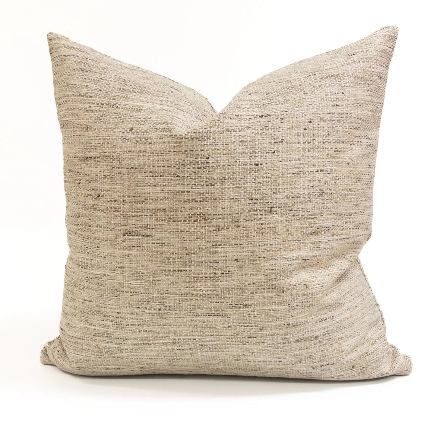 Caro Pillow Cover, Linen - HomeStyle Fabrics