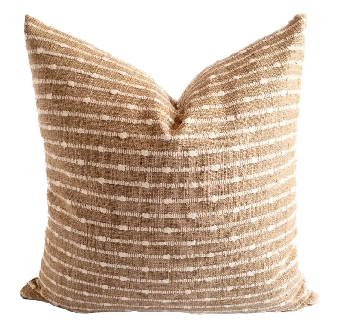 Dalia Stripe Pillow Cover, Harvest - HomeStyle Fabrics