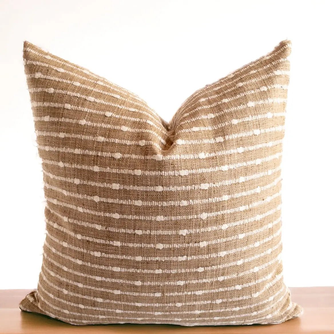 Dalia Stripe Pillow Cover, Harvest - HomeStyle Fabrics