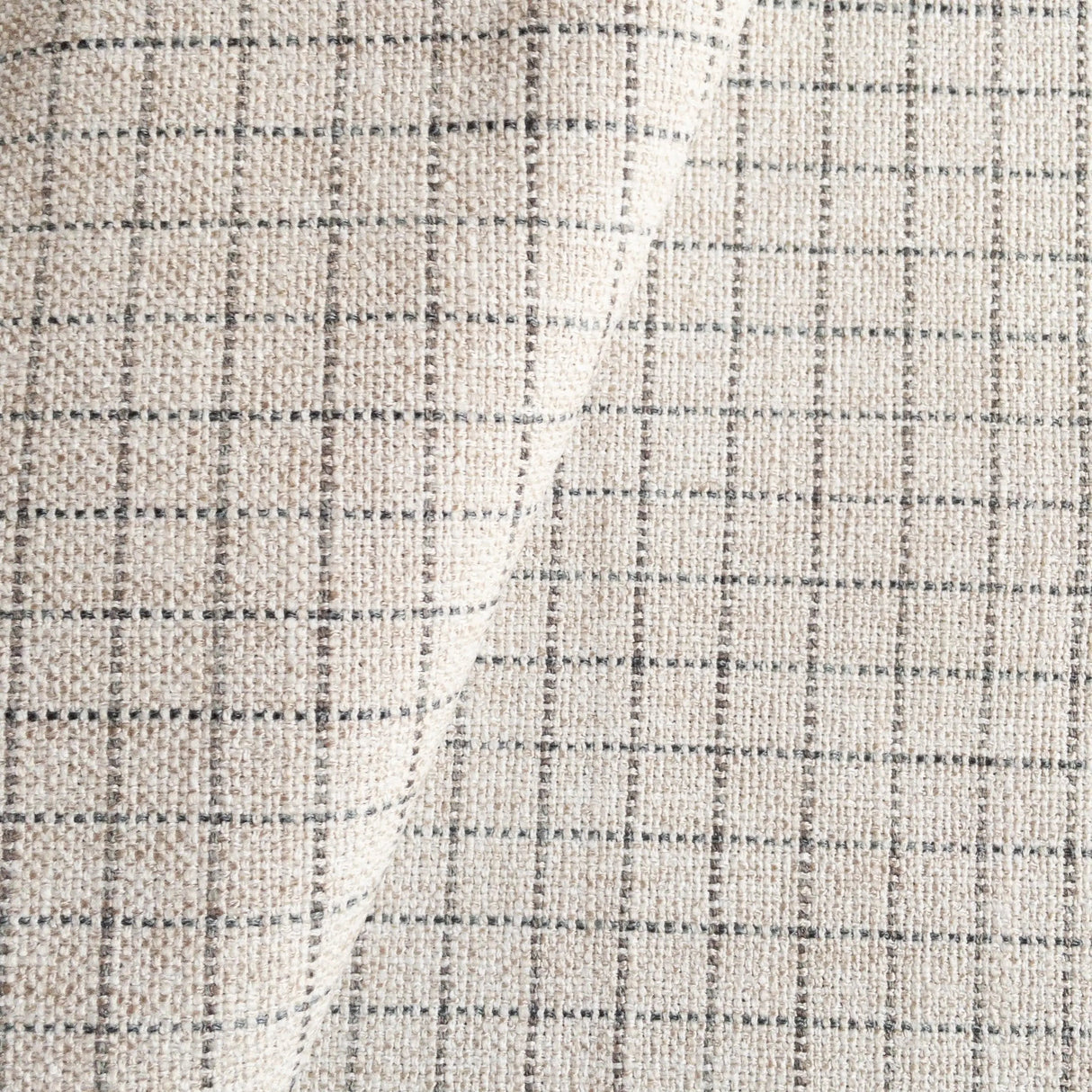 Eloise Plaid Fabric, Birch - HomeStyle Fabrics