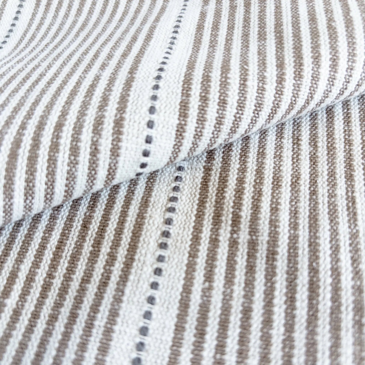 Isla Stripe Fabric, Butterscotch - HomeStyle Fabrics