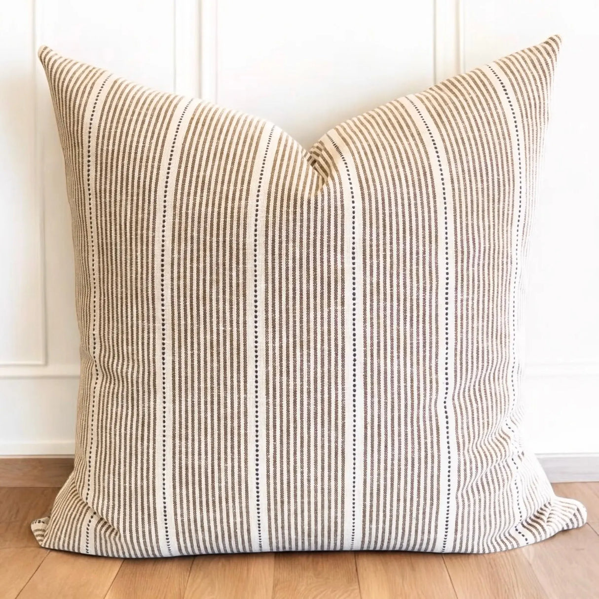 Isla Stripe Pillow Cover, Butterscotch - HomeStyle Fabrics