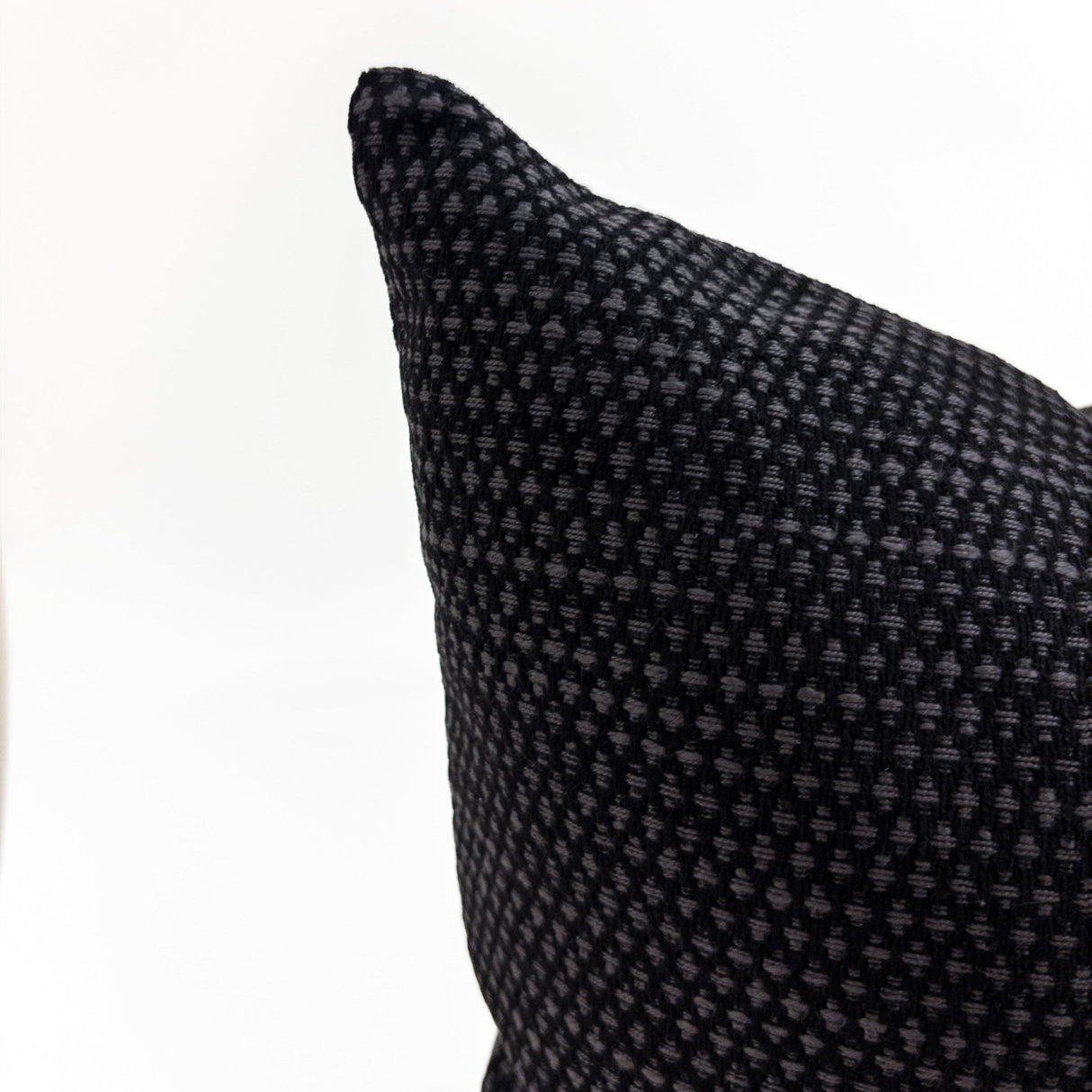 Kohen Pillow Cover, Onyx - HomeStyle Fabrics