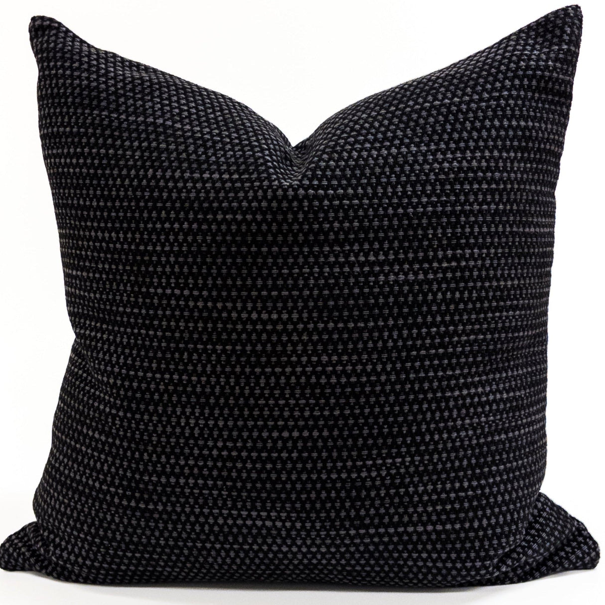Kohen Pillow Cover, Onyx - HomeStyle Fabrics