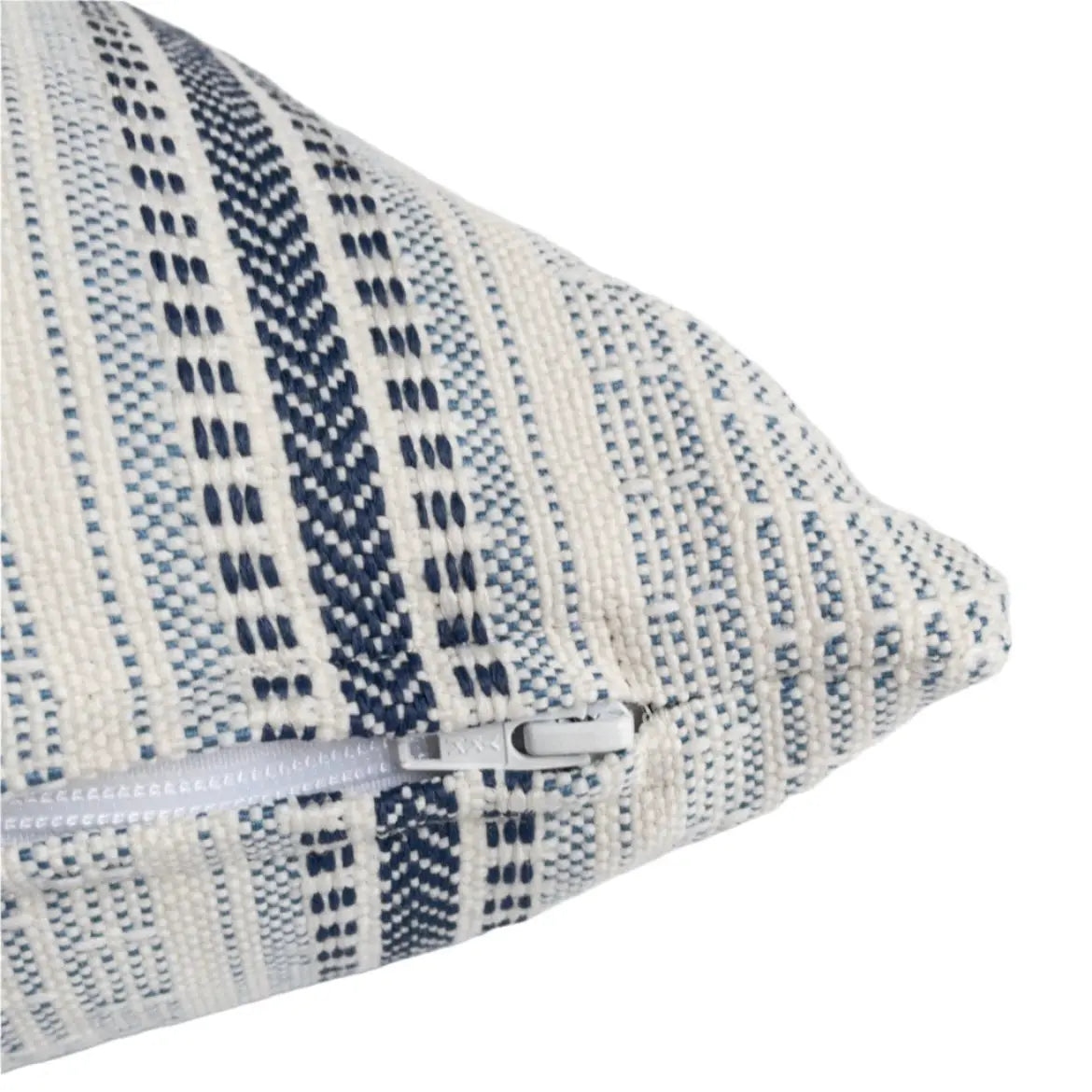 Logan Stripe Pillow Cover, Lapis Blue - HomeStyle Fabrics