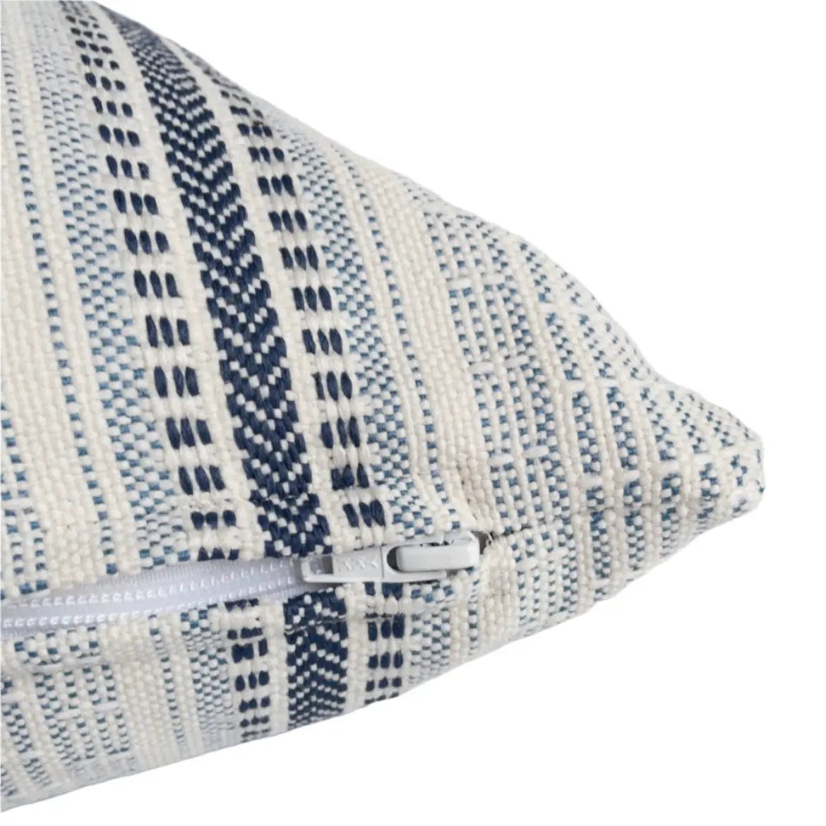 Logan Striped Pillow Cover, Lapis Blue *MISFIT* - HomeStyle Fabrics