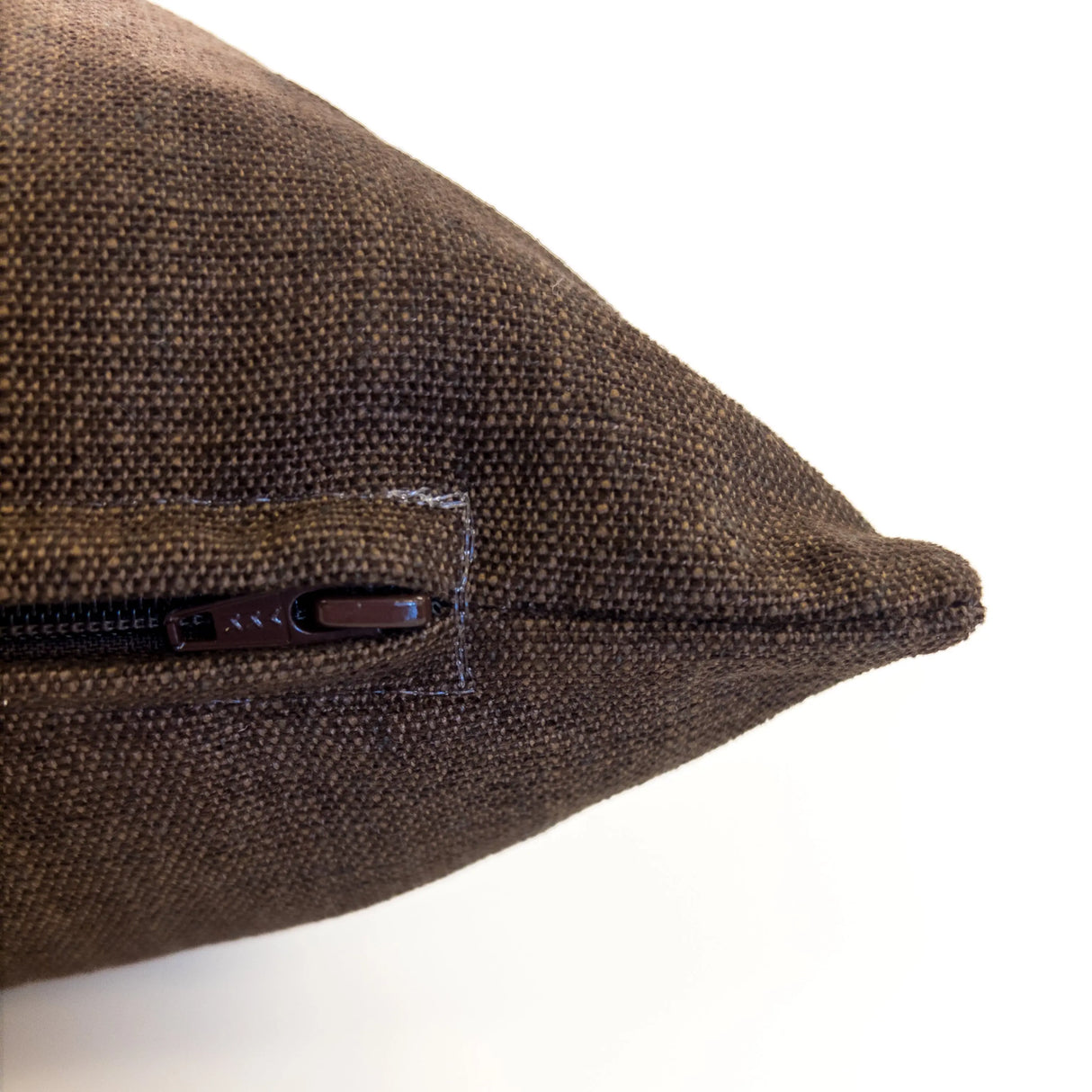 Piper Pillow Cover, Coffee - HomeStyle Fabrics