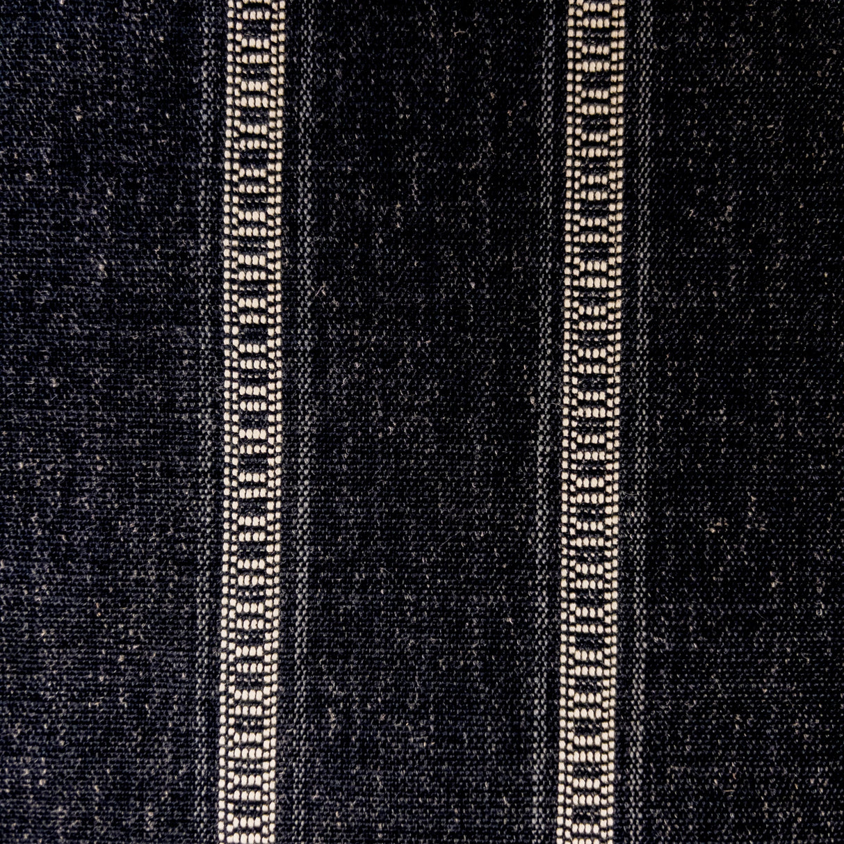 Remi Stripe Fabric, Onyx - HomeStyle Fabrics