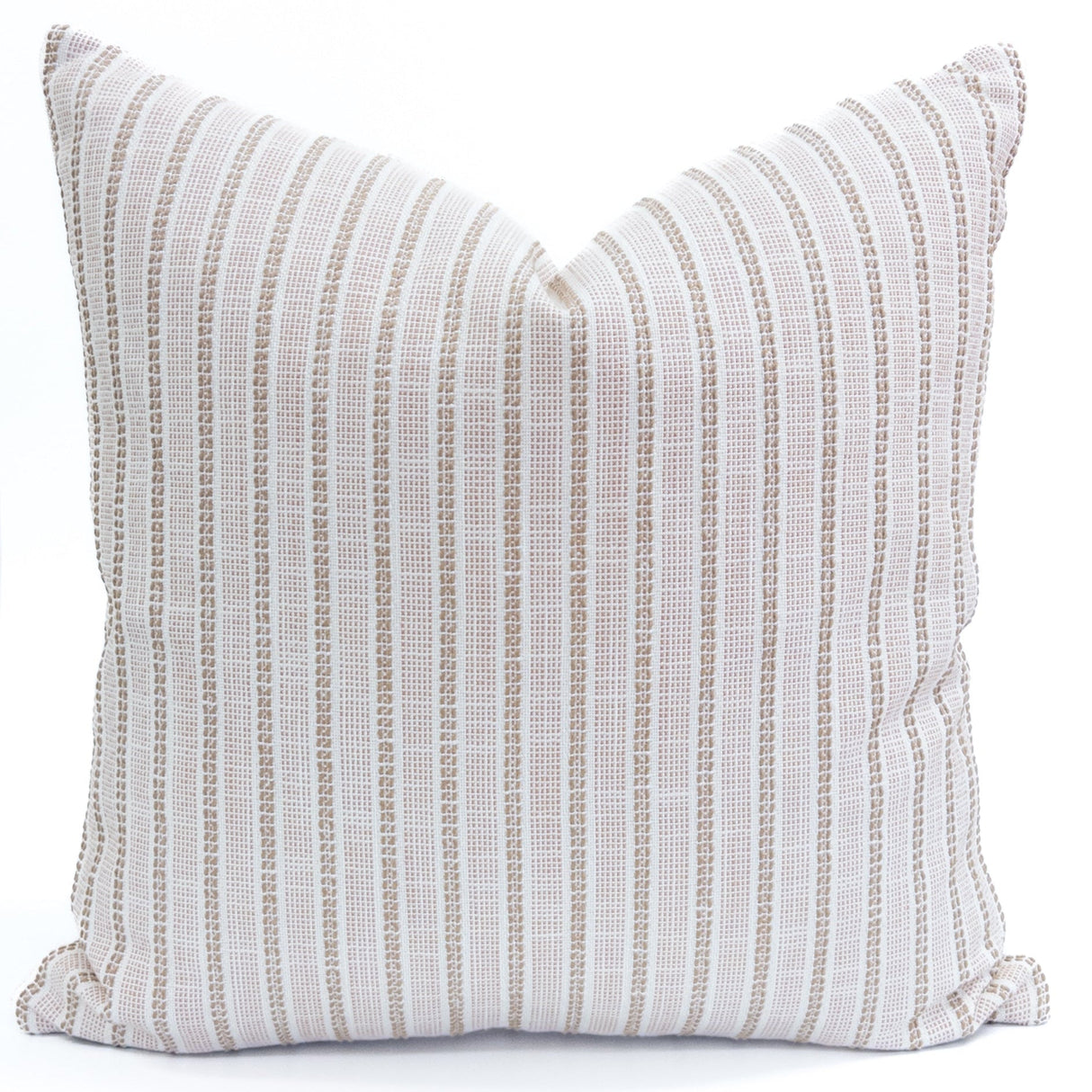 Sailor Stripe Pillow Cover, Terracotta - HomeStyle Fabrics