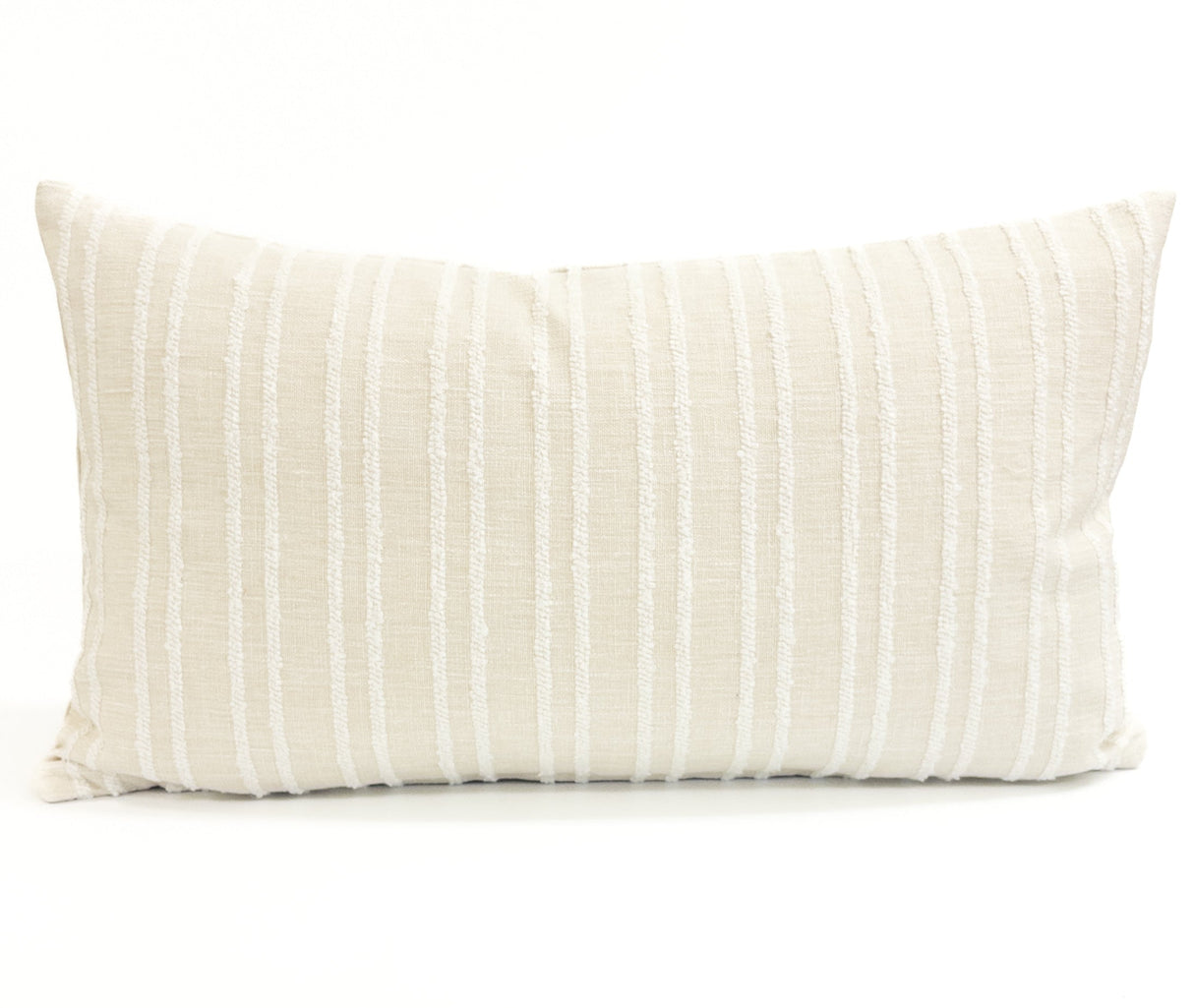 Sienna Pillow Cover, Flax - HomeStyle Fabrics