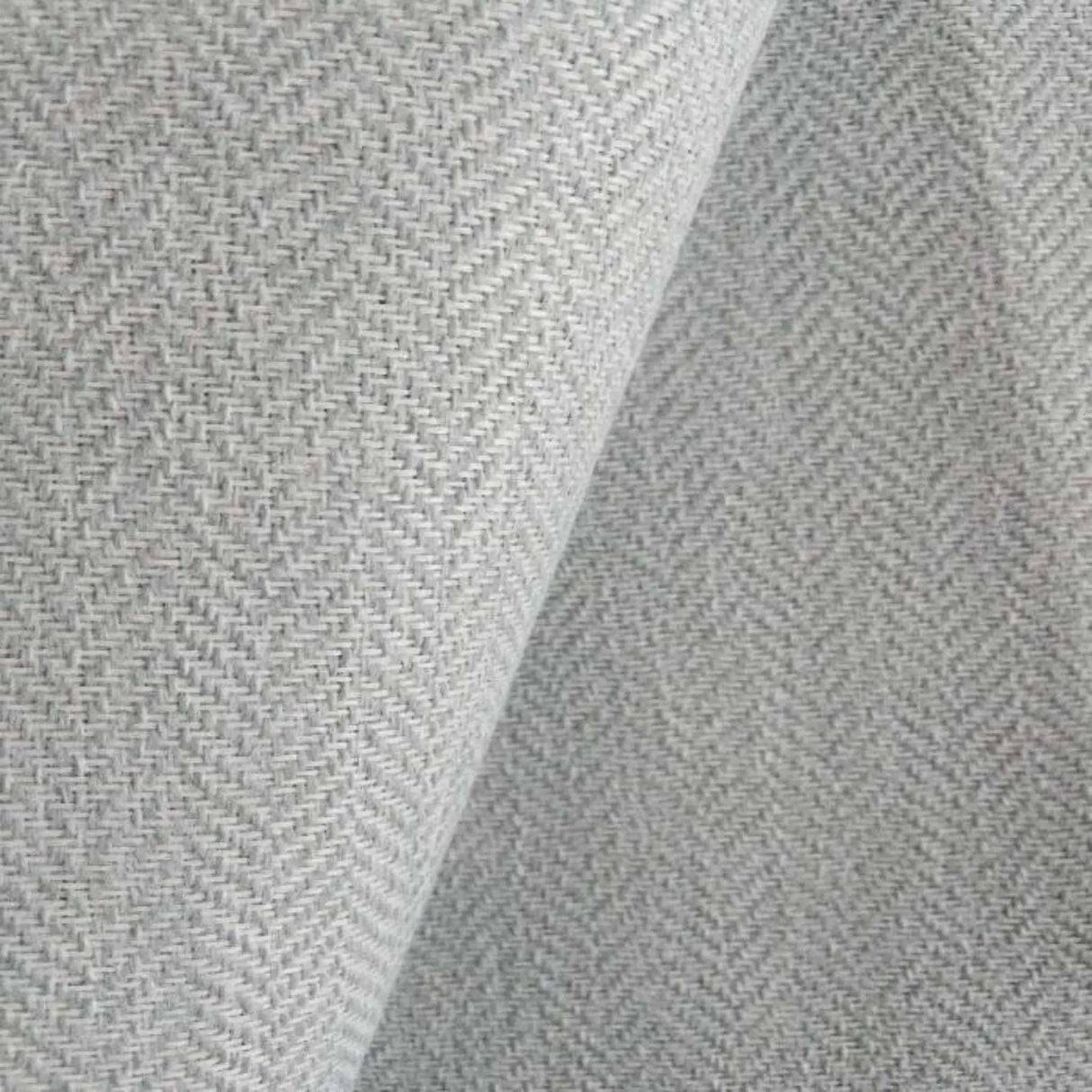 Alea Herringbone Outdoor Fabric, Pearl - HomeStyle Fabrics