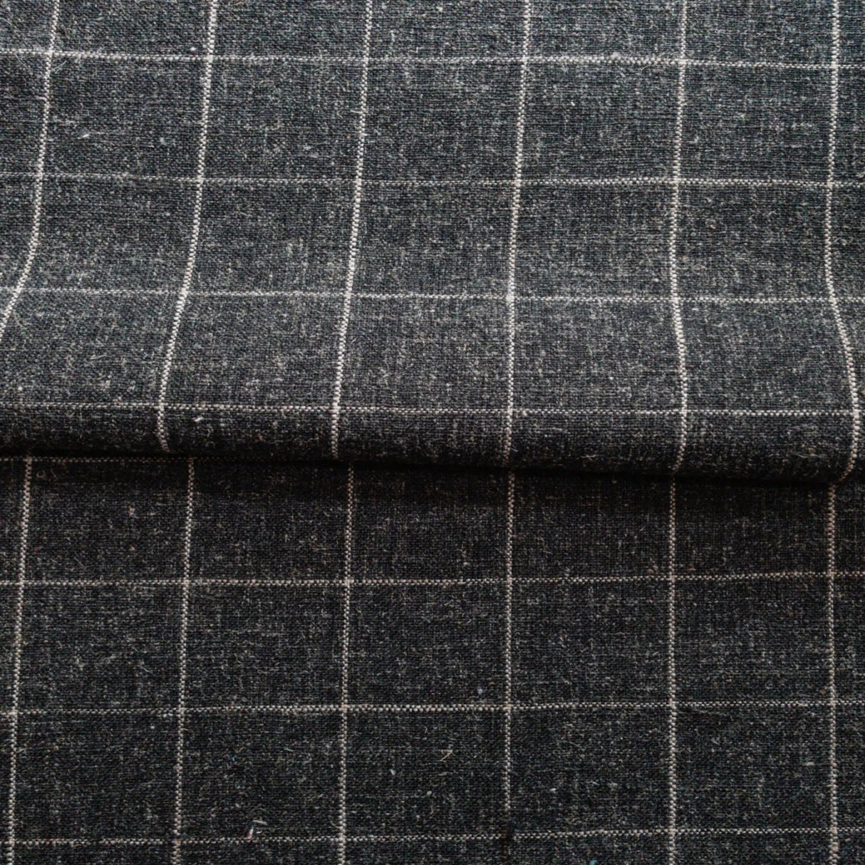 Camden Plaid Fabric, Sable - HomeStyle Fabrics