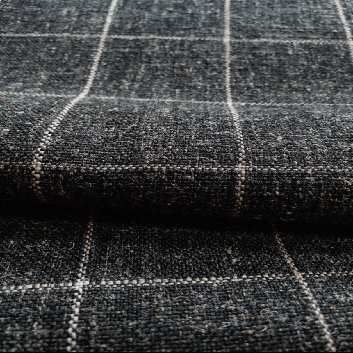 Camden Plaid Fabric, Sable - HomeStyle Fabrics