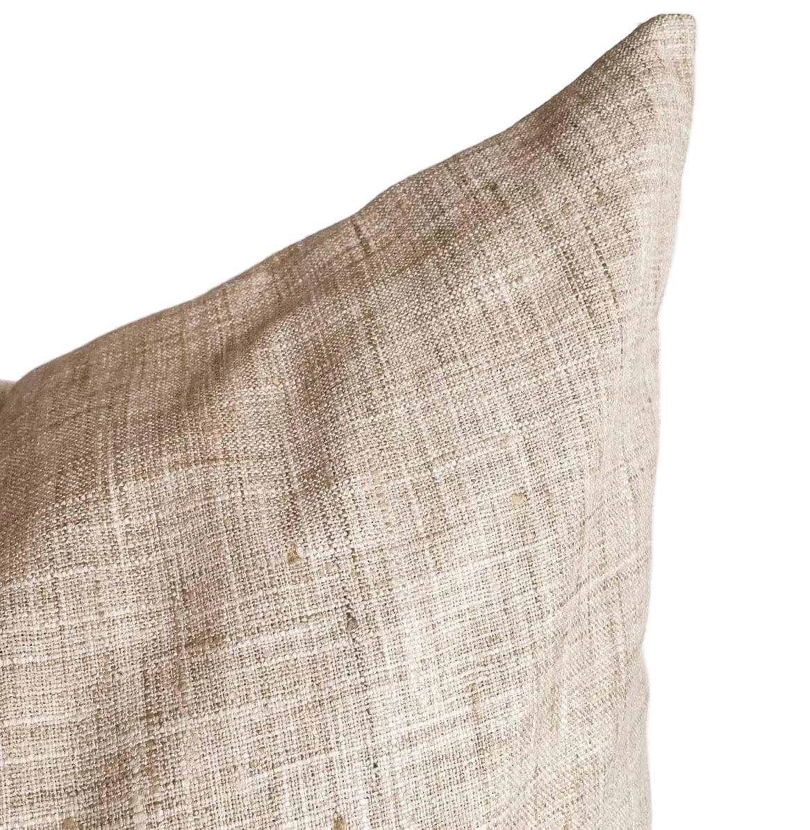 Finley Textured Throw Pillow, Oatmeal - HomeStyle Fabrics