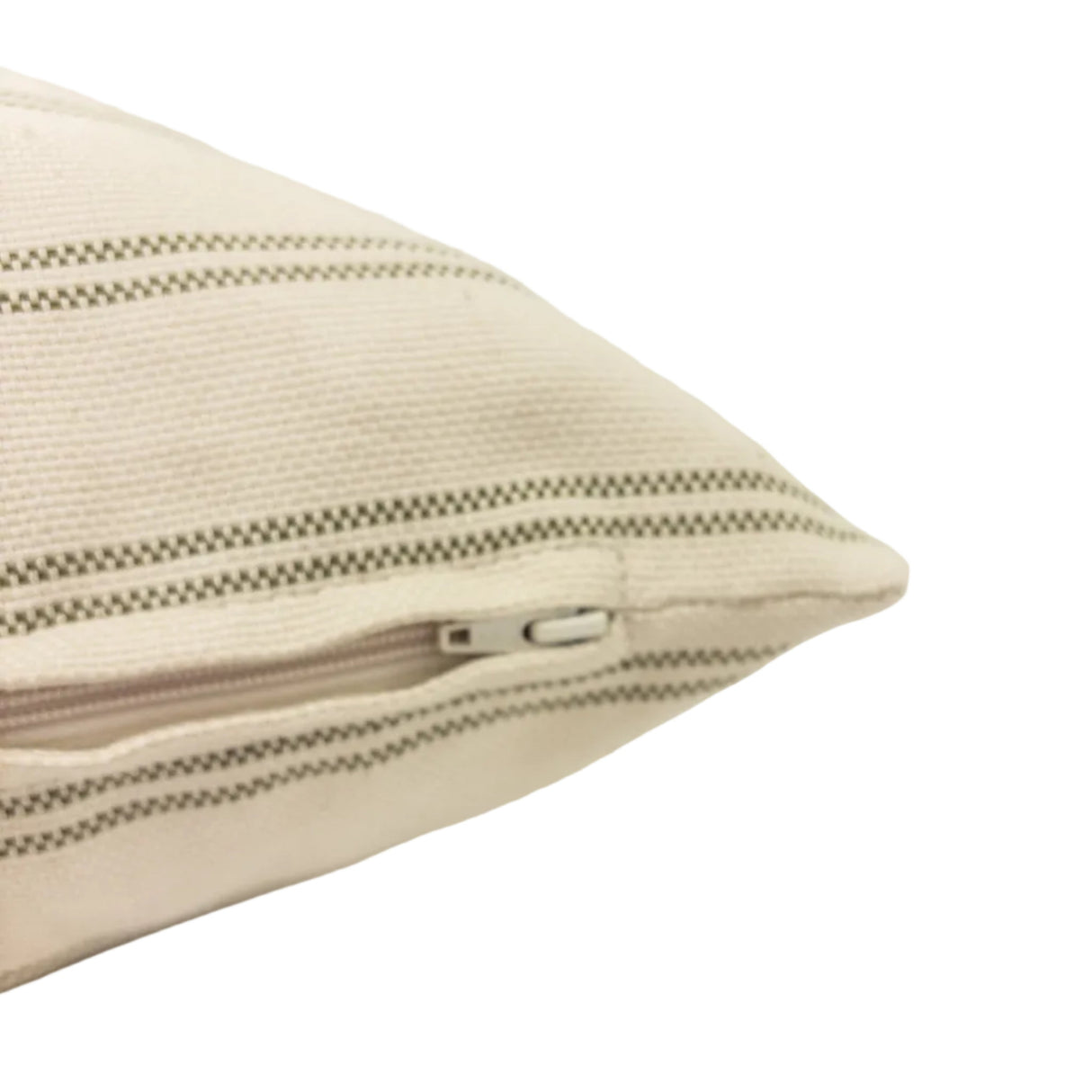 Hollyn Stripe Pillow Cover, Moss