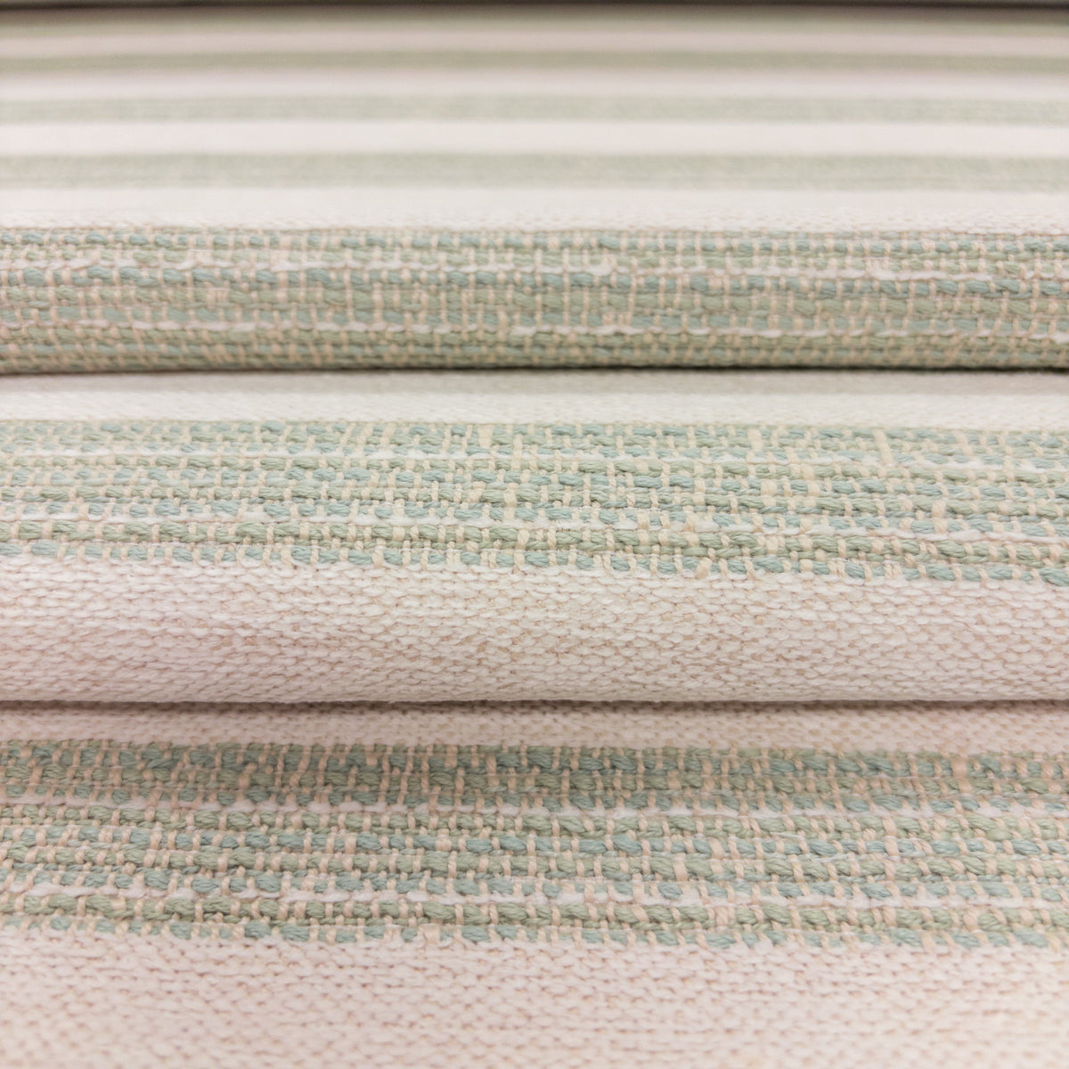 Kinsley Stripe Upholstery Fabric, Mint