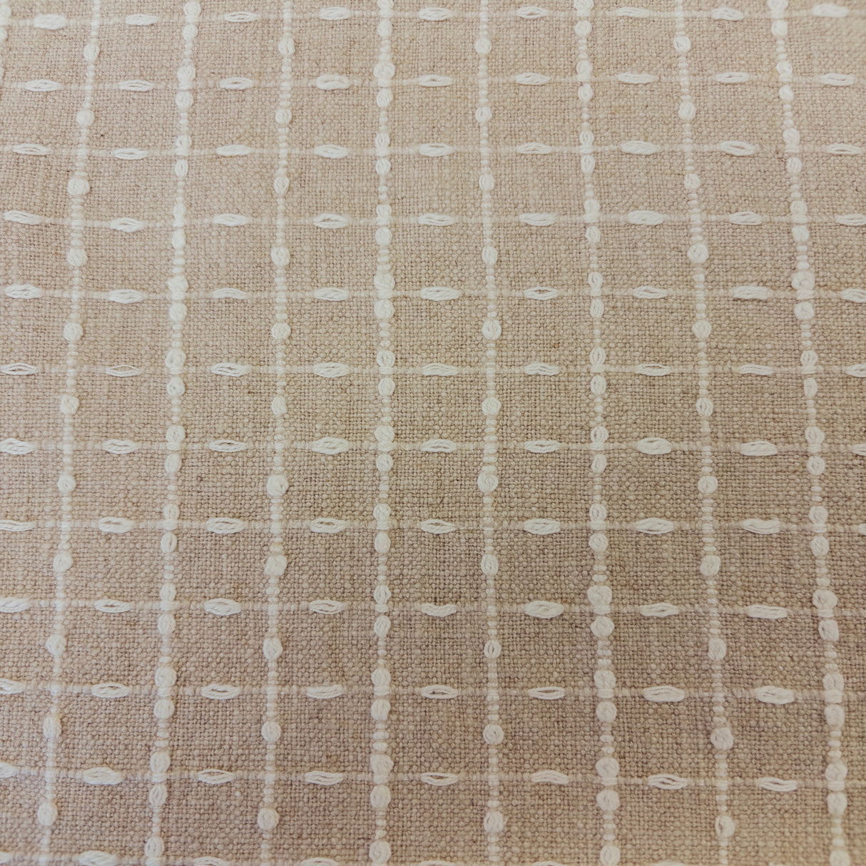 Conley Plaid Fabric, Linen