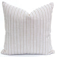 Sailor Stripe Pillow Cover, Clay HomeStyle Fabrics & Furnishings