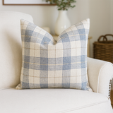 Daine Plaid Pillow Cover, Twilight HomeStyle Fabrics