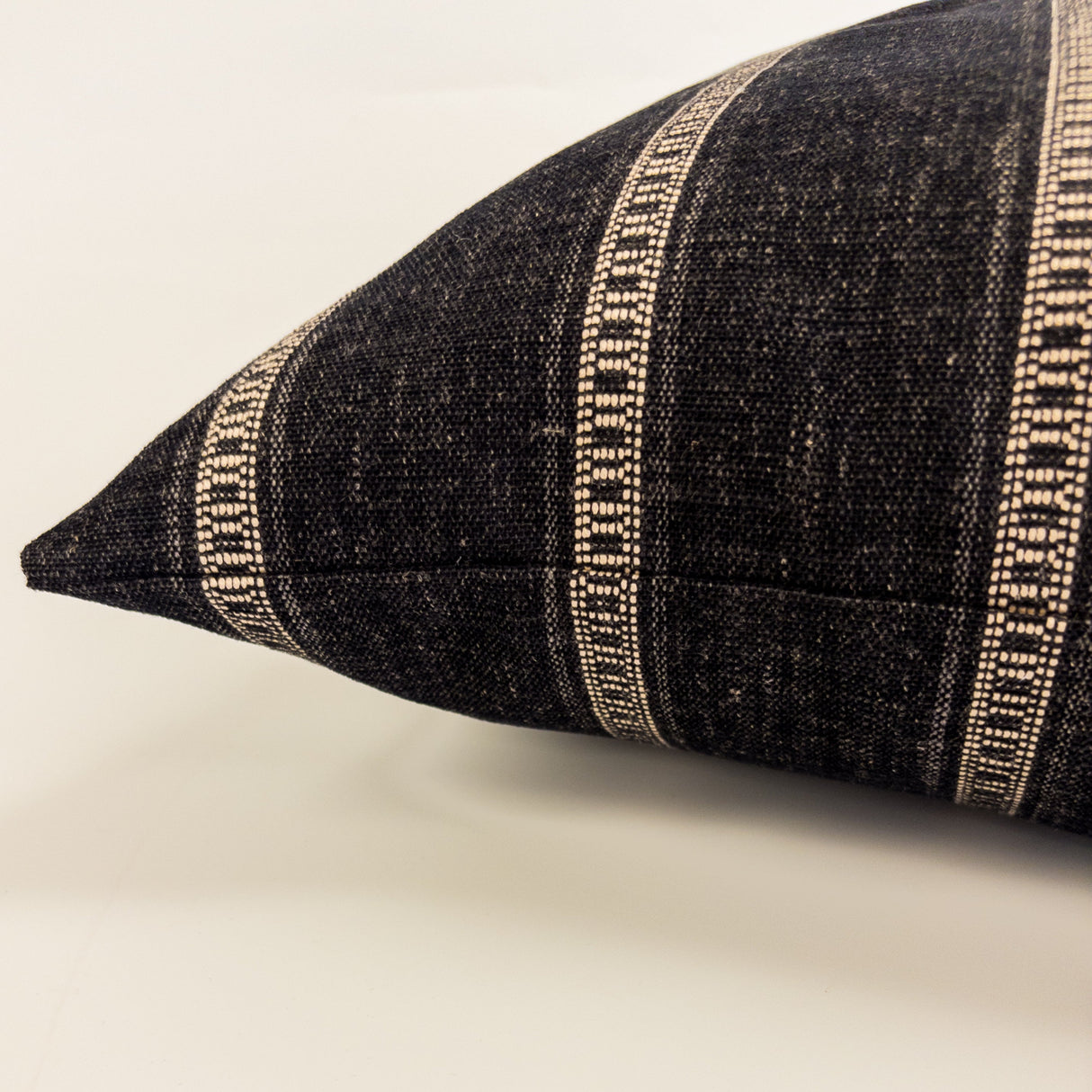 Remi Stripe Pillow, Onyx HomeStyle Fabrics & Furnishings