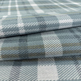 Hudson Plaid Fabric, River