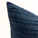Sienna Striped Pillow Cover, Indigo HomeStyle Fabrics