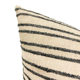 Sienna Stripe Pillow Cover, Newsprint