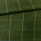 Miller Check Fabric, Moss HomeStyle Fabrics