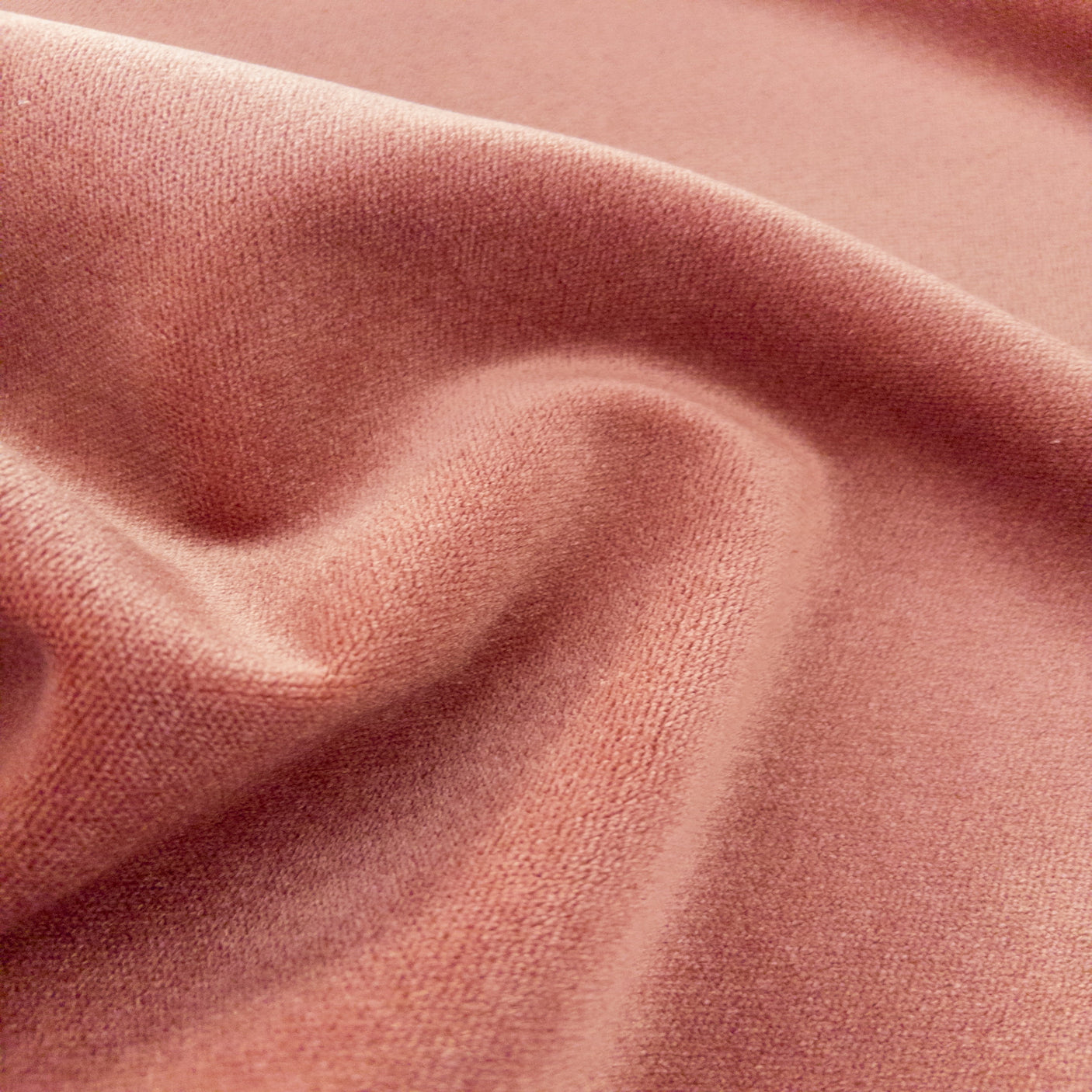 Ensley Velvet Fabric, Woodrose