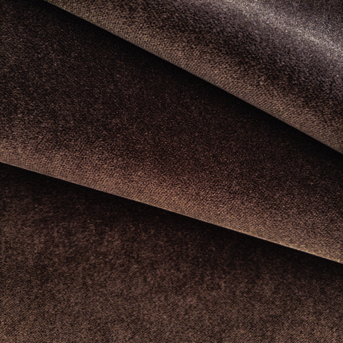 Bexley Velvet Fabric, Walnut