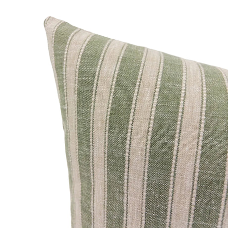 Marla Stripe Pillow, Avocado