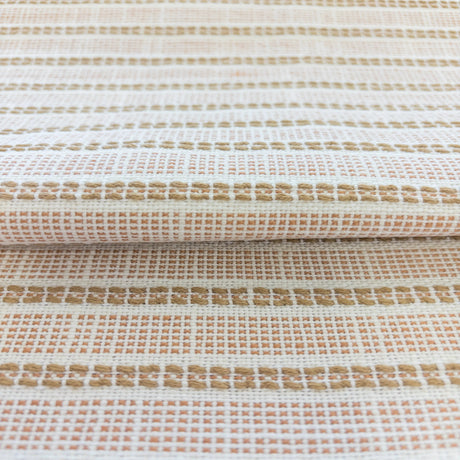 Sailor Striped Fabric, Clay