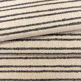 Sienna Stripe Fabric, Newsprint