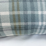 Hudson Plaid Pillow Cover, River