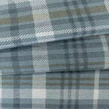 Hudson Plaid Fabric, River