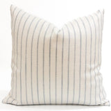 Mila Stripe Pillow Cover, Sky HomeStyle Fabrics