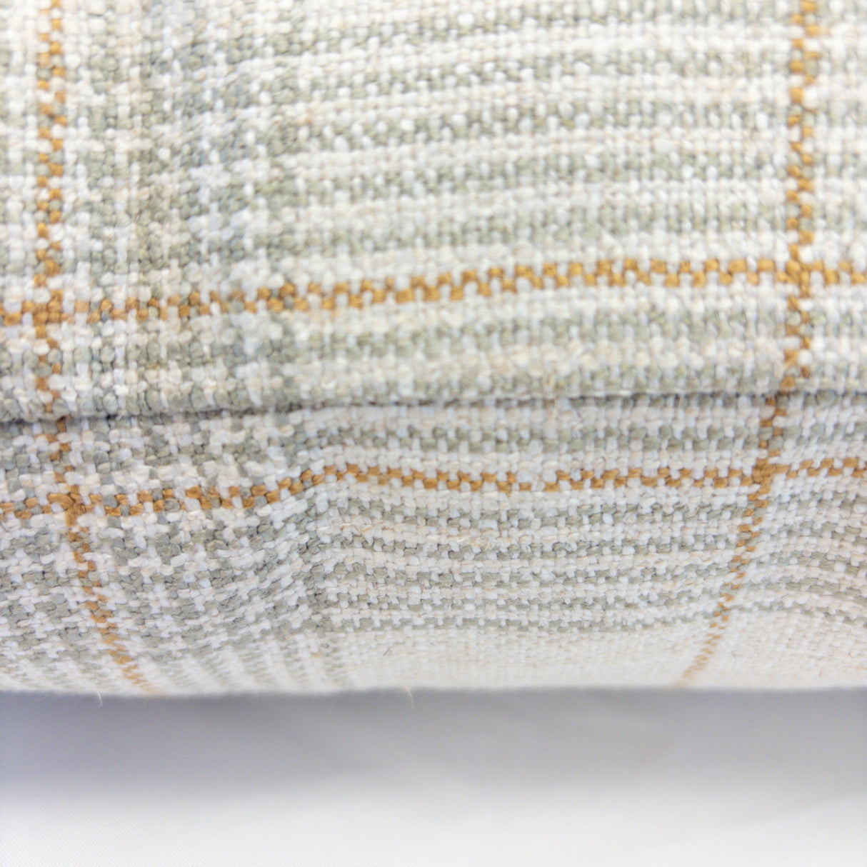 Daine Plaid Pillow Cover, Jade