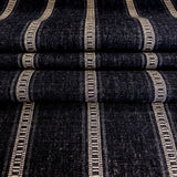 Remi Stripe Fabric, Onyx HomeStyle Fabrics