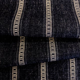 Remi Stripe Fabric, Onyx HomeStyle Fabrics