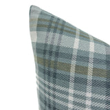 Hudson Plaid Pillow Cover, River