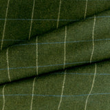 Miller Check Fabric, Moss HomeStyle Fabrics