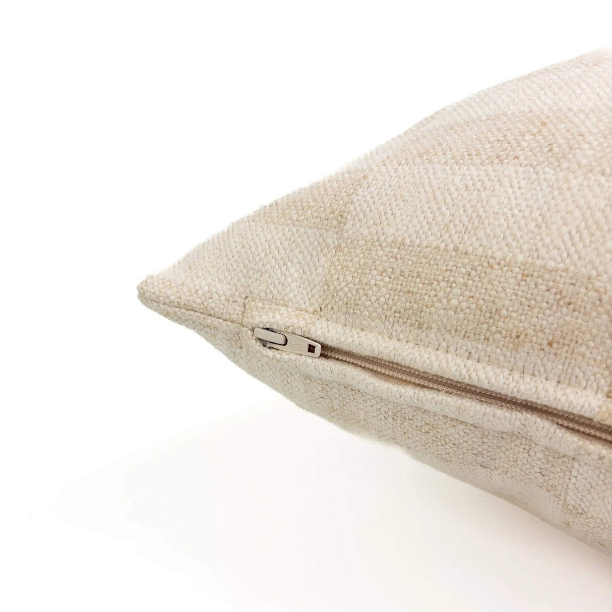 Saro Check Pillow Cover, Linen HomeStyle Fabrics