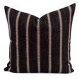 Remi Stripe Pillow, Onyx HomeStyle Fabrics & Furnishings