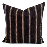 Remi Stripe Pillow, Onyx HomeStyle Fabrics & Furnishings